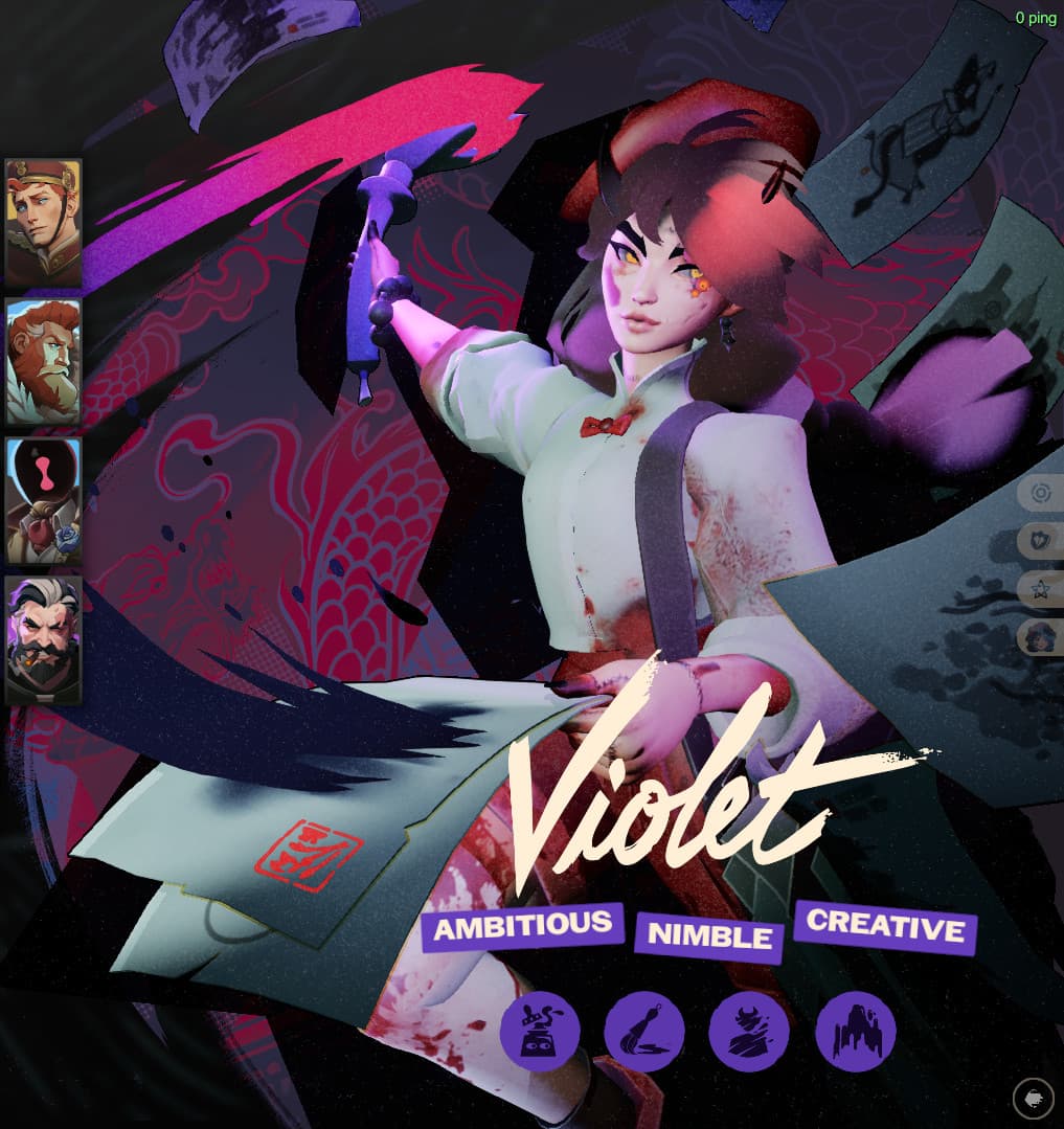 Spooky Violet screenshot 2
