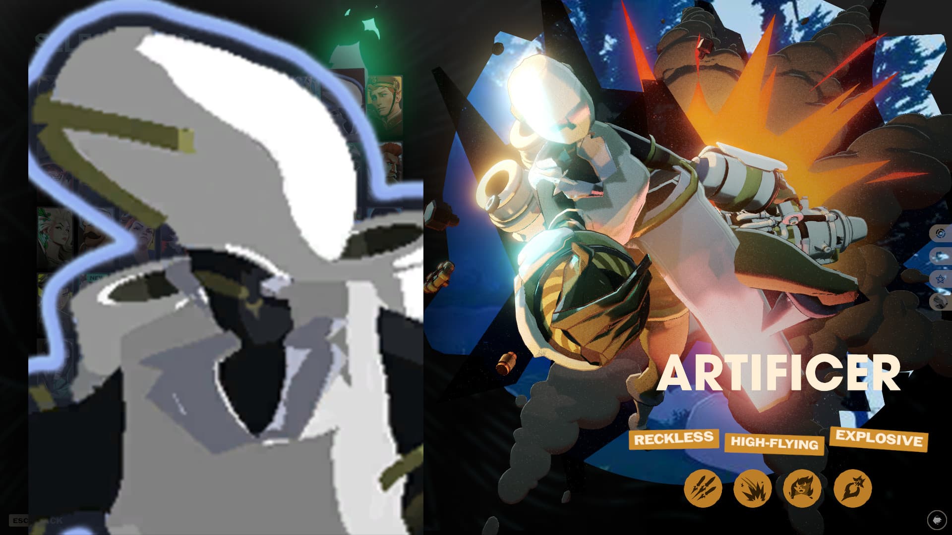 Artificer as Deadman Danny (Risk of Rain 2) screenshot