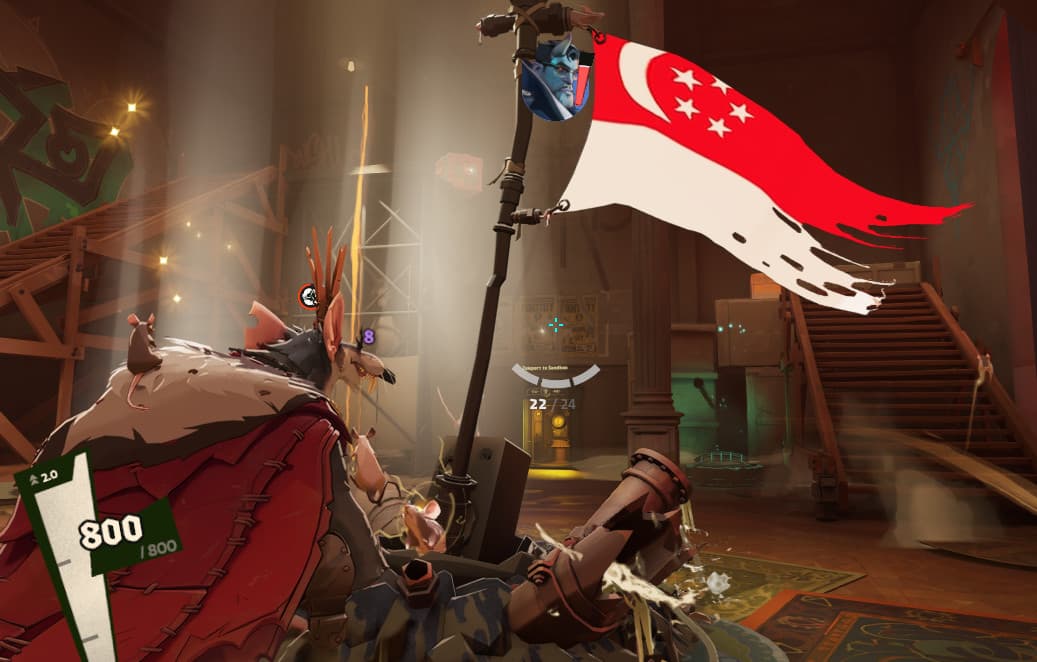 Singapore Flag for rat king screenshot