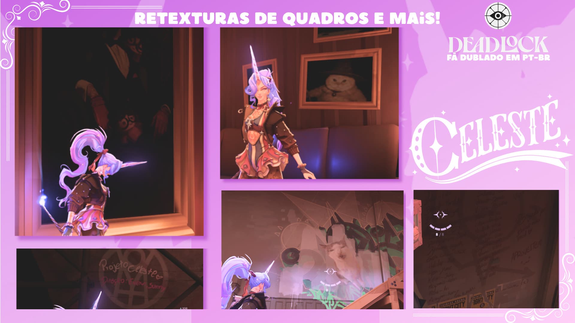 Deadlock Fã Dublado em PT-BR | Projeto Celeste screenshot