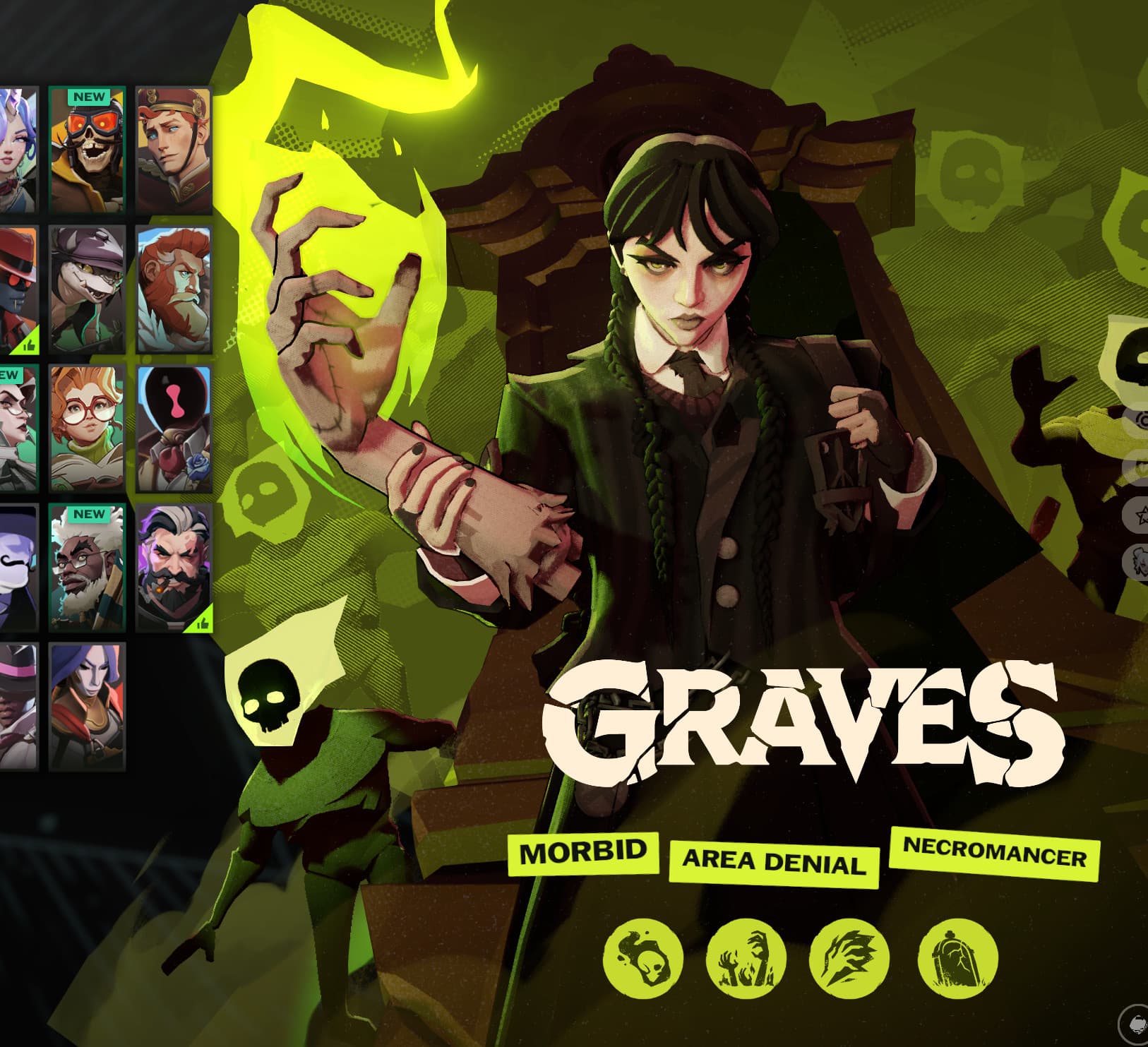 Graves Wednesday screenshot
