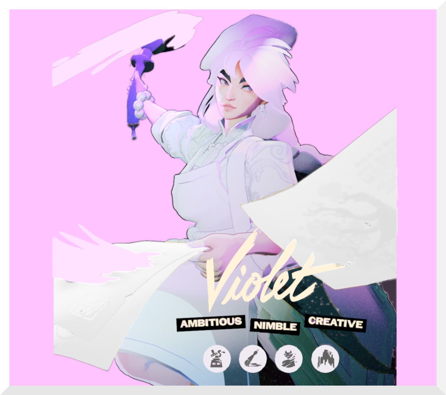 Strawberry Milk Violet screenshot