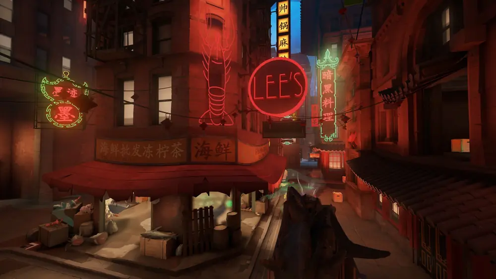 The Chinatown district in Deadlock