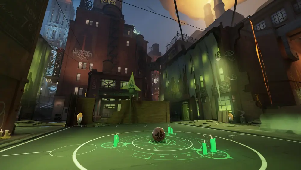The Haunted Lot district in Deadlock